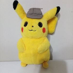 Pokemon Yellow Pikachu Stuffed Animal with Hat
